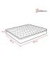 Colchón Titanium 1.5 Plazas Doble Acolchado | Ultra Confort