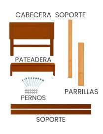 Cama Sabanera 2 Plazas | Resistente y Estilizada