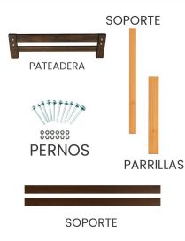 Tarima Pino 2 Plazas | Resistente y Elegante