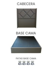 Cama Box Americano 2 Plazas | Estilo, Confort y Durabilidad