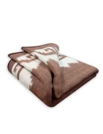 Frazada Andina Tumi 80% Lana 20% Alpaca 2 Plazas | Suavidad y Calidez Premium