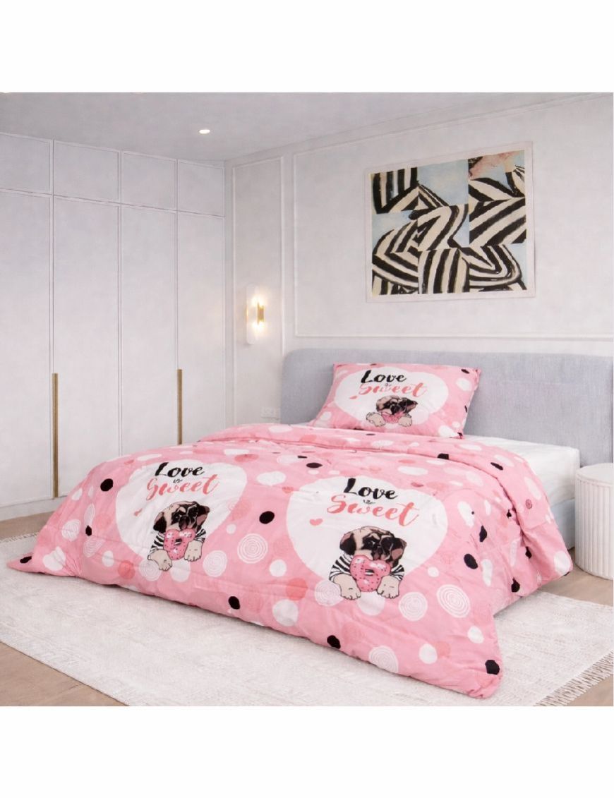 Manta Coral 1.5 Plazas | Suave, Abrigador y Confortable