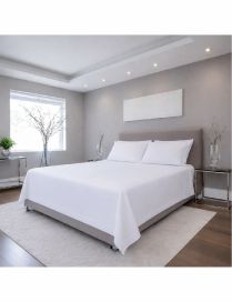 Juego Sabana Plateado King | Confort y Elegancia