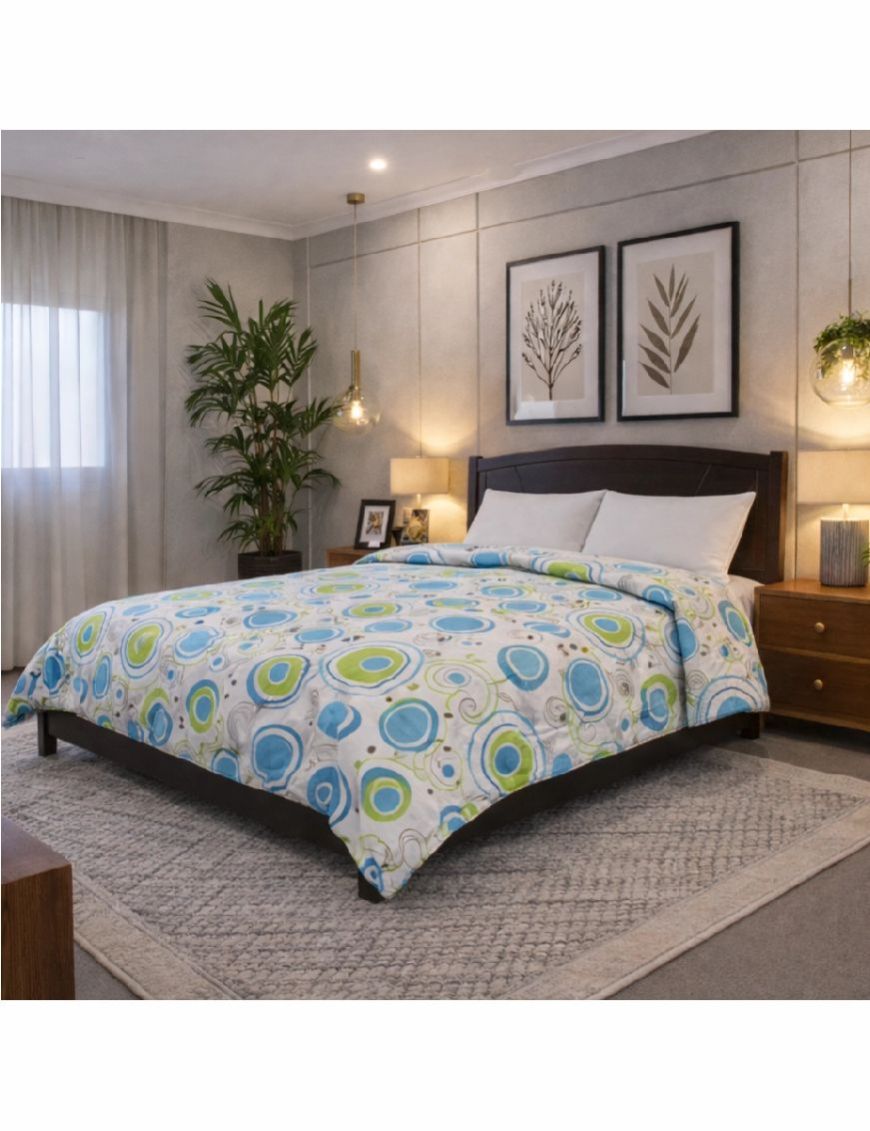 Manta Bramante Tulipán 2 Plazas | Suave, Reversible y Fresca