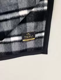 Frazada Andina Escocés Antialérgica 2 Plazas | Tiendas La Grande