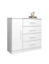 Cómoda Génova 98.7x114.6 cm | Funcional y Moderna