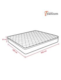 Colchón Resorte Titán 2.0 Plazas | Semi Ortopédico y Ergonómico