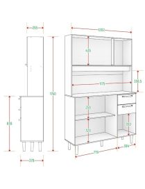 Repostero Kit Pop | Mueble de Cocina Funcional y Moderno