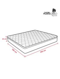 Colchón Resorte Pegasus 2 Plazas | Soporte y Durabilidad