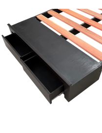 Cama Estelar Queen | Base Box Firme y Elegante